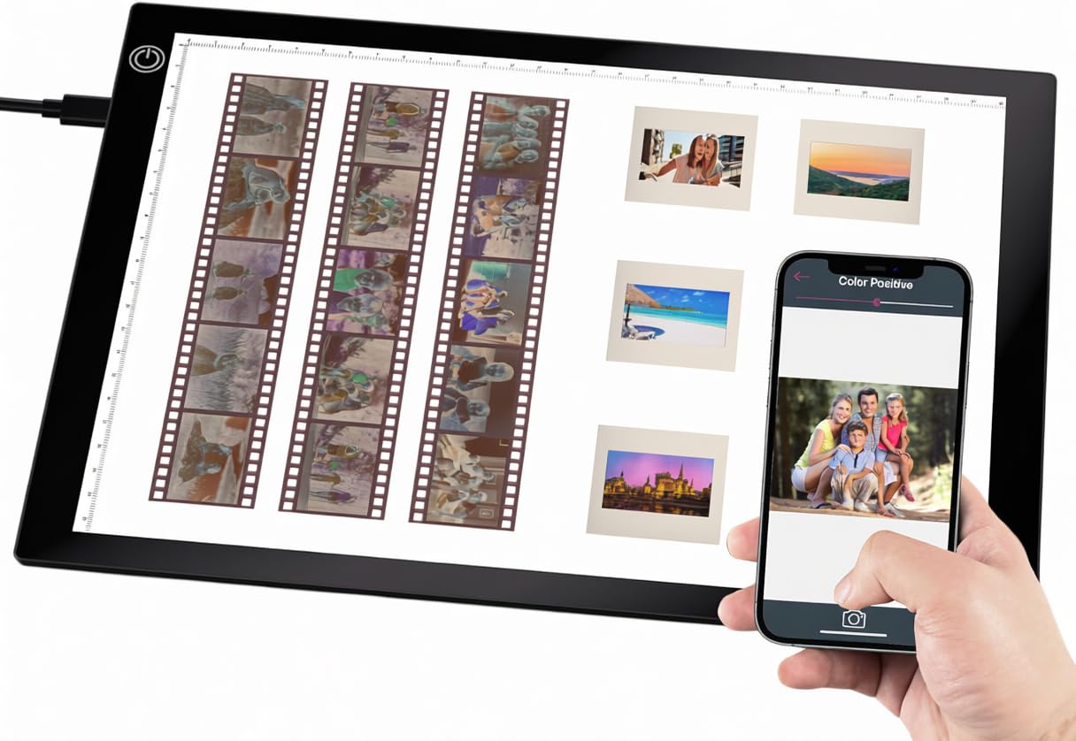 Amazon.com: Slide Viewer Light Box A4, Ultra-Thin LED Light Pad