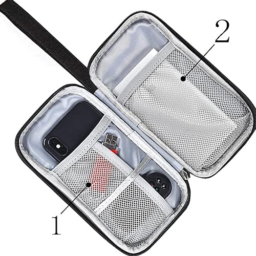 Miniatura 4 de Organizador electrónico, bolsa organizadora de cables de viaje, accesorios electrónicos, estuche de viaje, organizador de viaje electrónico, bolsa