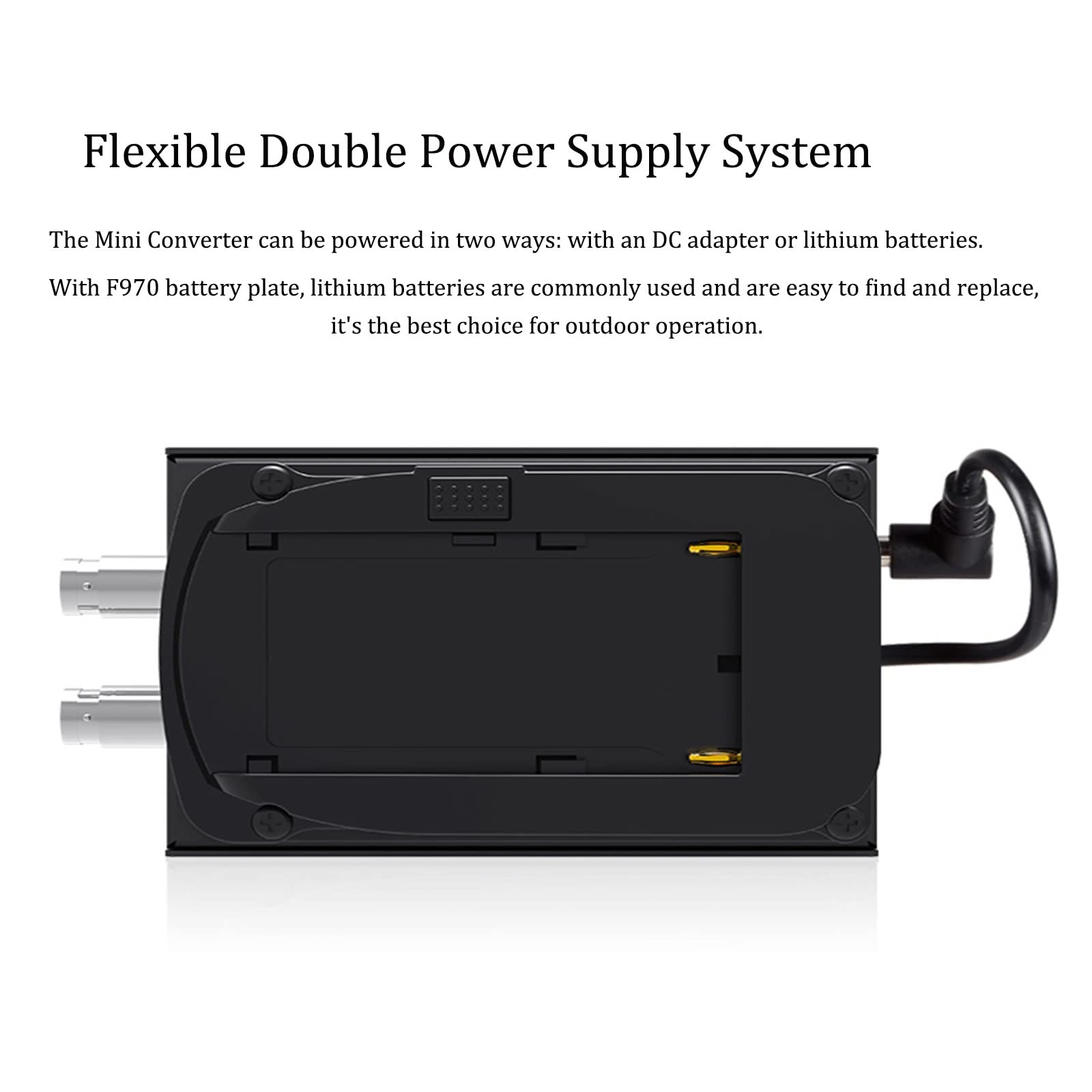 Amazon.com: HDMI to SDI Converter, Micro Converter One HDMI in Two