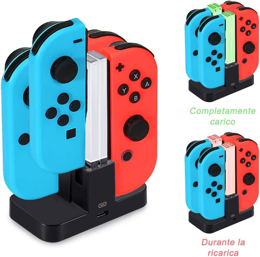 stazioni di ricarica nintendo