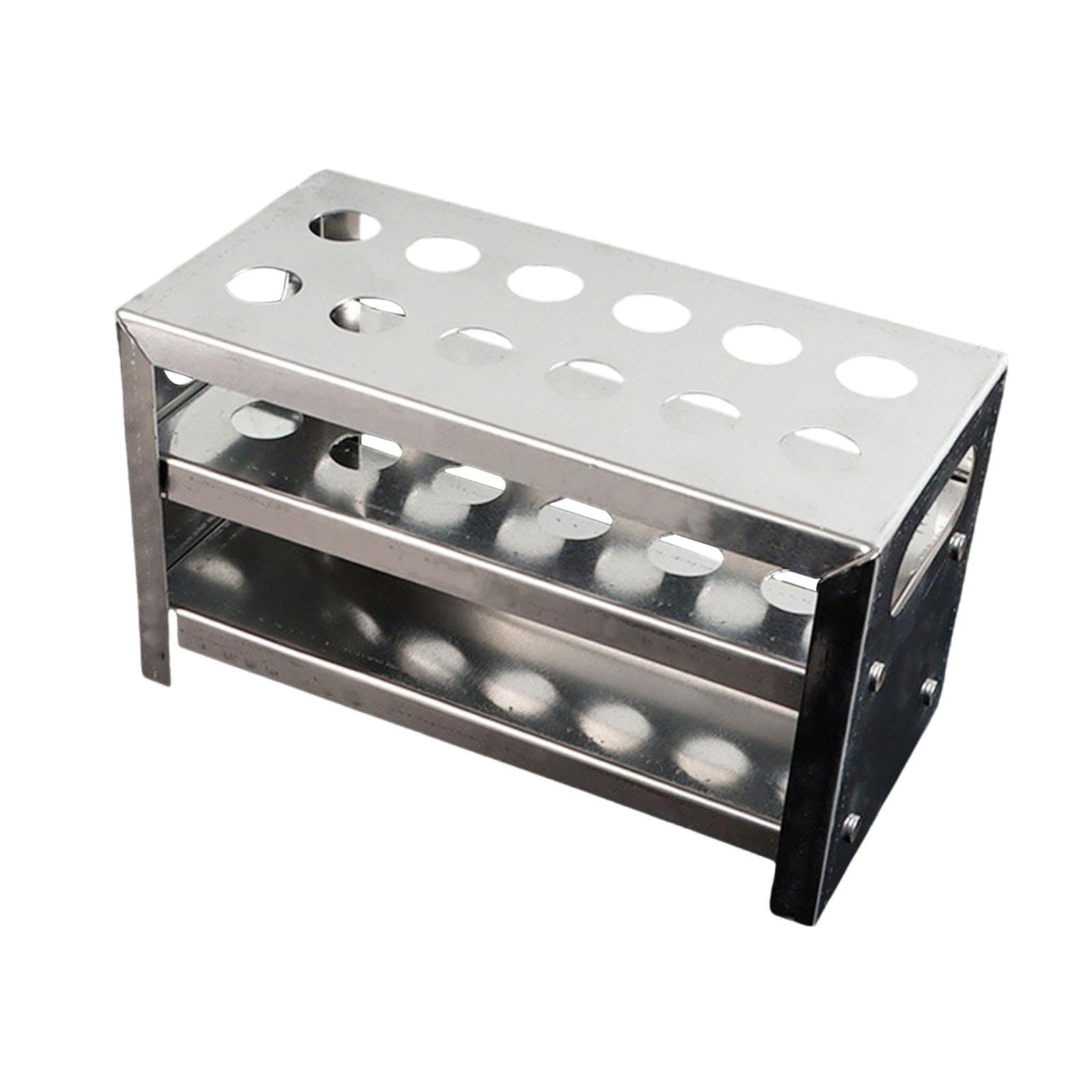 Merishopp Test Tube Storage Organizer 12 Holes Versatile Stable Centrifuge Tube Holder|1x Tube Rack-picture-23