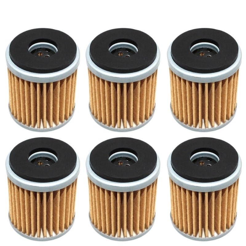 6 stücke Hohe Premium Patrone Ölfilter for 250 CABALLERO 250 2011 2012(6pcs)