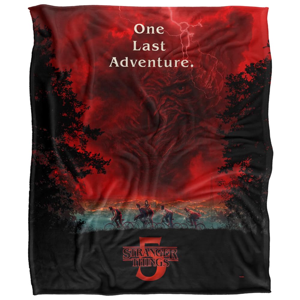 Plaid Stranger Things Vecna le cadeau d'anniversaire idéal ultra doux pour les fans