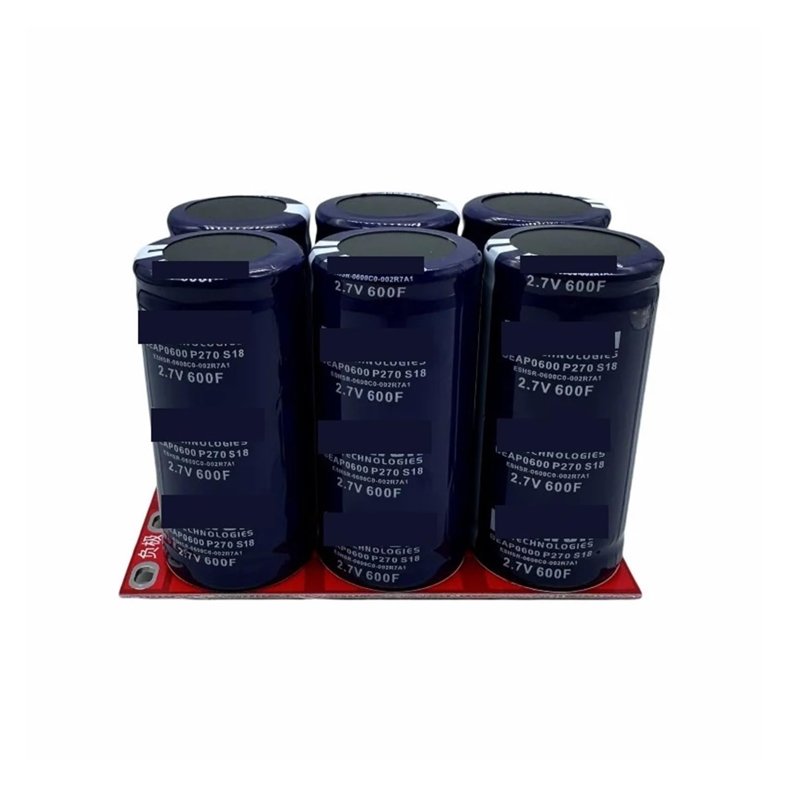 Supercondensateur 16V 100F haute capacité 2.7V 600F pour stockage d'énergie et batterie voiture