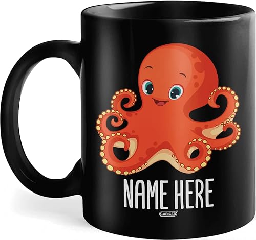Vista 10 de CUBICER Taza de café de cerámica negra personalizada, batería con nombre personalizado, taza de instrumentos musicales, tazas de viaje grandes