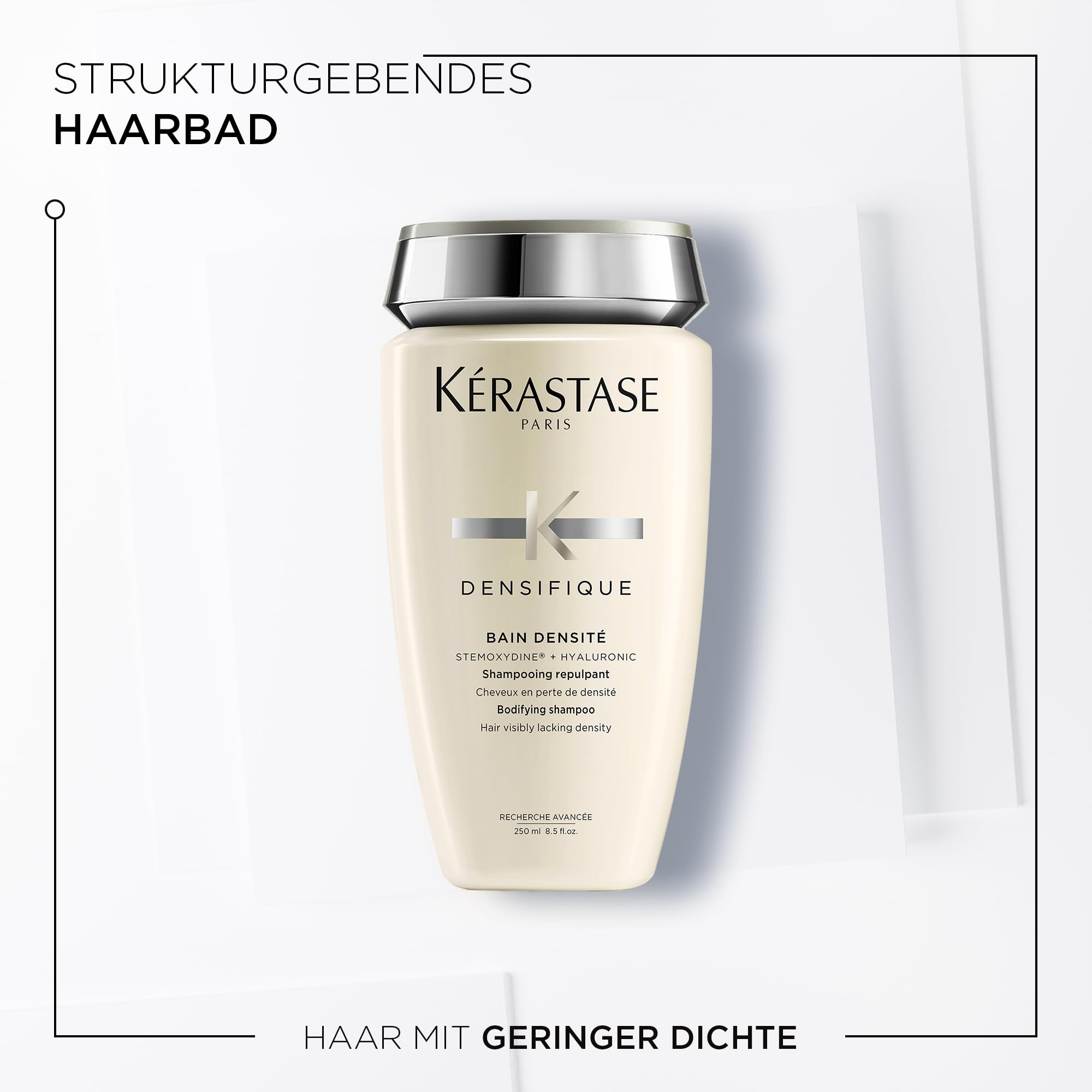 Kérastase Densifique Bain Densite 250ml & Kérastase | Hitzeschutzspray für geschwächtes Haar, Schützend gegen Haarbruch und Hitzeschäden, Défense Thermique, Genesis, 150 ml