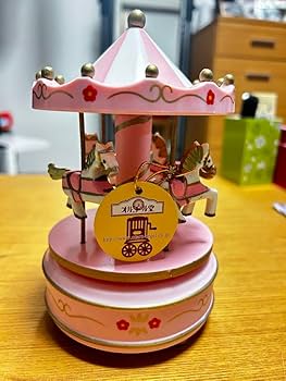 Amazon | 小樽オルゴール堂メリーゴーランド型オルゴール | オルゴール