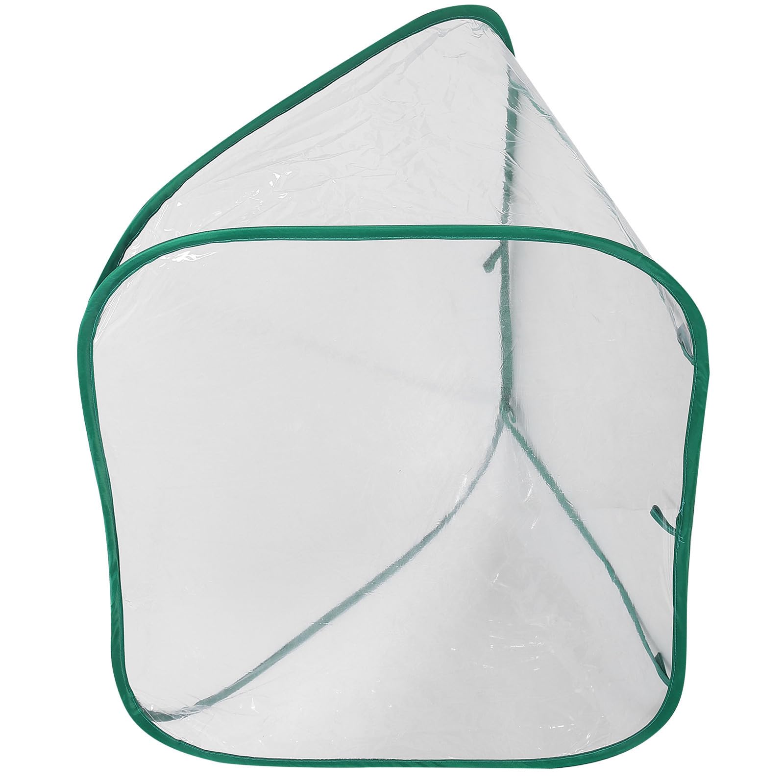 Mini Invernadero Triangular Plegable de PVC Jardín para Pequeño