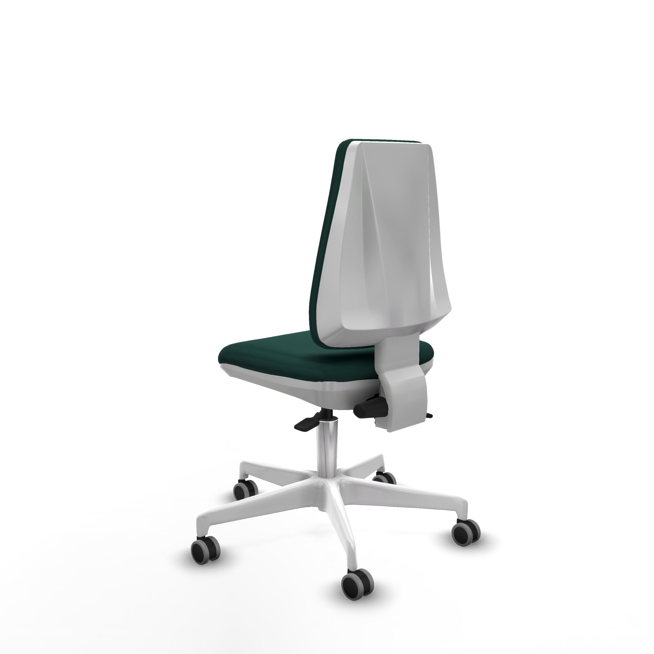 Piqueras y Crespo - Mejor Silla Oficina Calidad Precio Elche, operativa con Respaldo Regulable en Altura, Mecanismo Asincro, sin cabecero, Ideal para Escritorio hasta 120 kg.