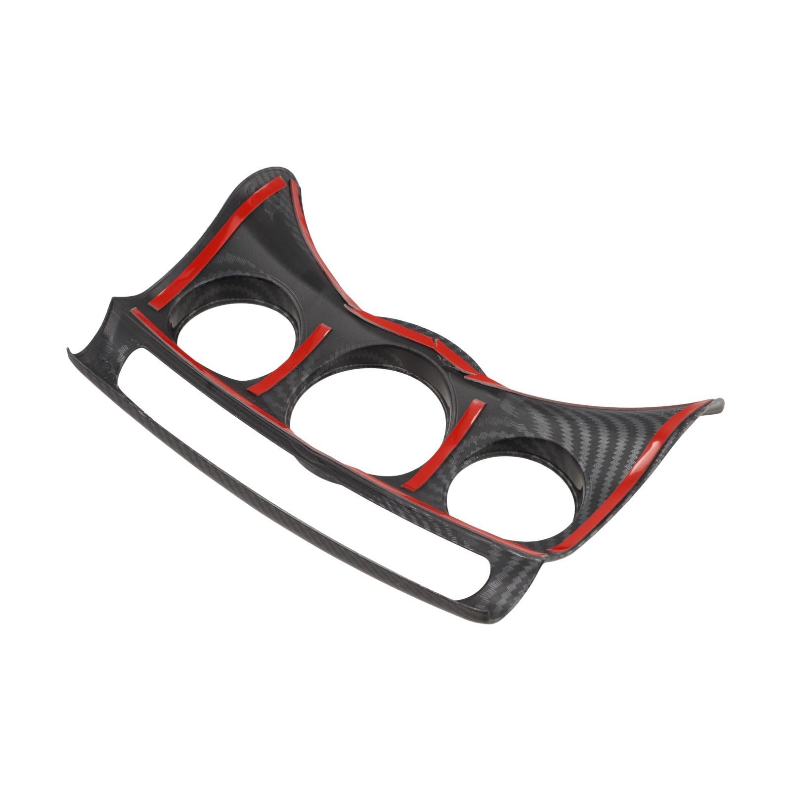 Coque de console centrale en fibre de carbone pour MINI Cooper S JCW F55 F56 2014-2023, garniture intérieure en ABS pour tableau de bord