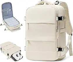 Mochila Executiva de Viagem Grande 40L Impermeável com Porta USB, Mochila Compartimento para Notebook, Mochila Feminina/Masculina Reforçada para Trabalho e viagem – VANOVA