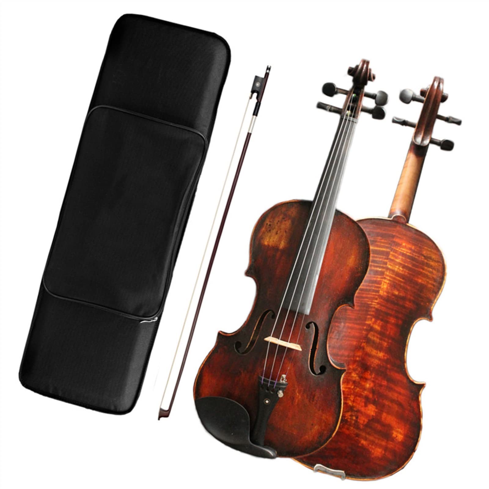 Violon Student 4/4 Violino Acustico Acero Europeo con Custodia per Arco
