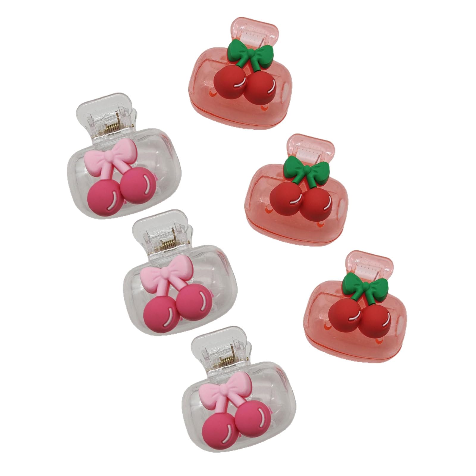 Osniyaw 6 Pieces. Space-Saving Strawberry Shape Toothbrush Holder, Hygienic For Travel Toothbrush Holder