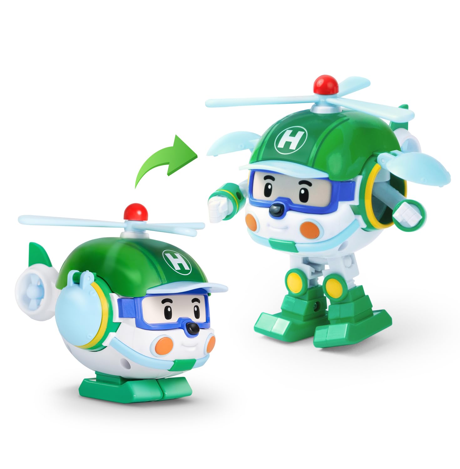 Amazon.co.jp: ロボカーポリー(RobocarPoli) 4インチ 変身ロボット