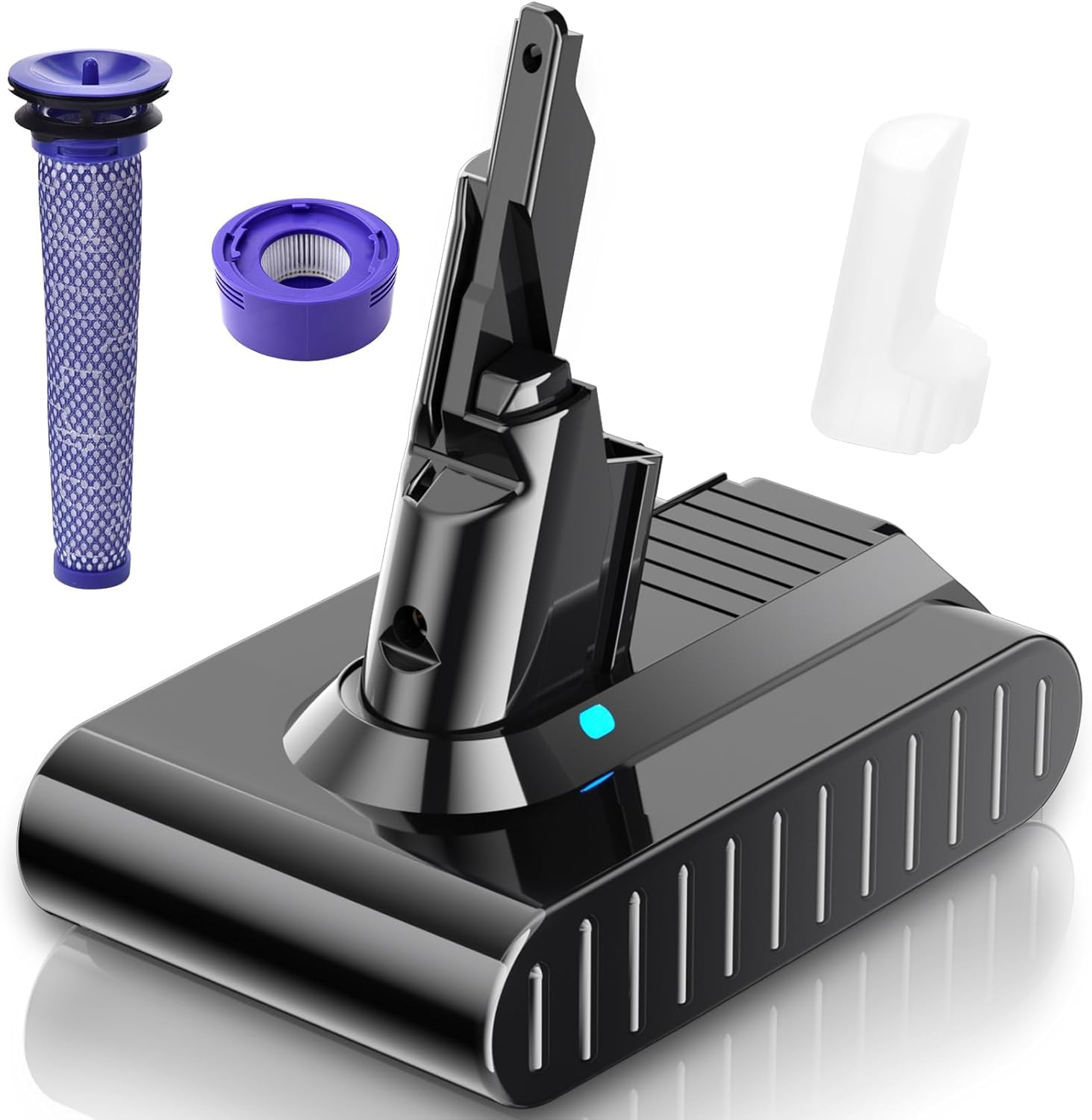 Bonacell Upgrade 7.0Ah 21.6V Replacement for Dyson V7 Battery Compatible with Dyson V7/SV11 Battery 229687 225403 Motorhead/Animal/Trigger/HEPA/Car+Boat/Absolute Handheld Vacuum Cleaners