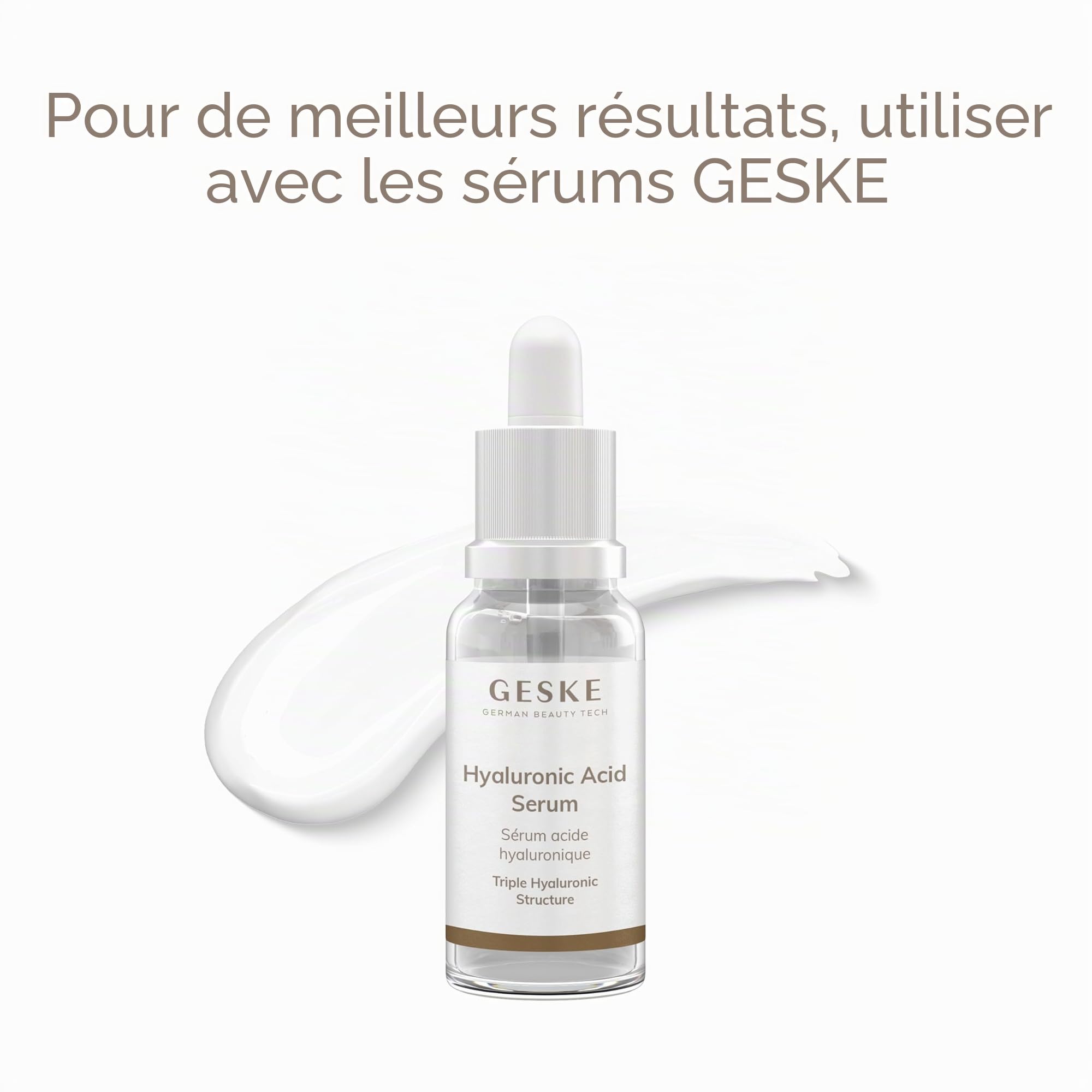 GESKE Sonic Cool & Warm Face & Body Massager | 9 in 1 Dégonfle la peau