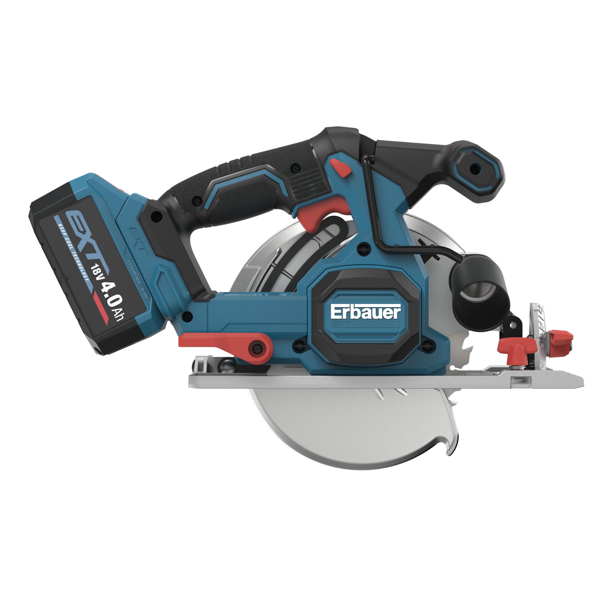 Erbauer Scie circulaire sans fil ERI1085CSW 18V 165 mm 4Ah