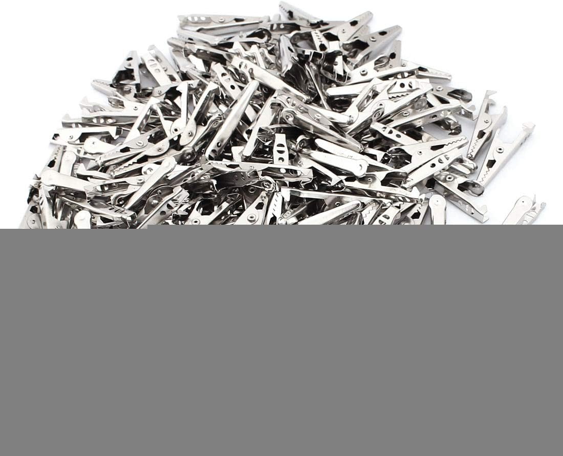 Non-Insulated Battery Testers Test Metal Electric Alligator Clips Voltage Testers 160 Pcs