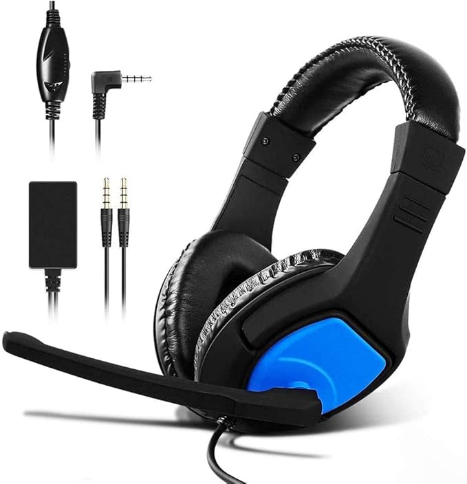 STOGA Gaming Headset, Switch Headset with Noise Canceling Mic & Audio Chat Adapter