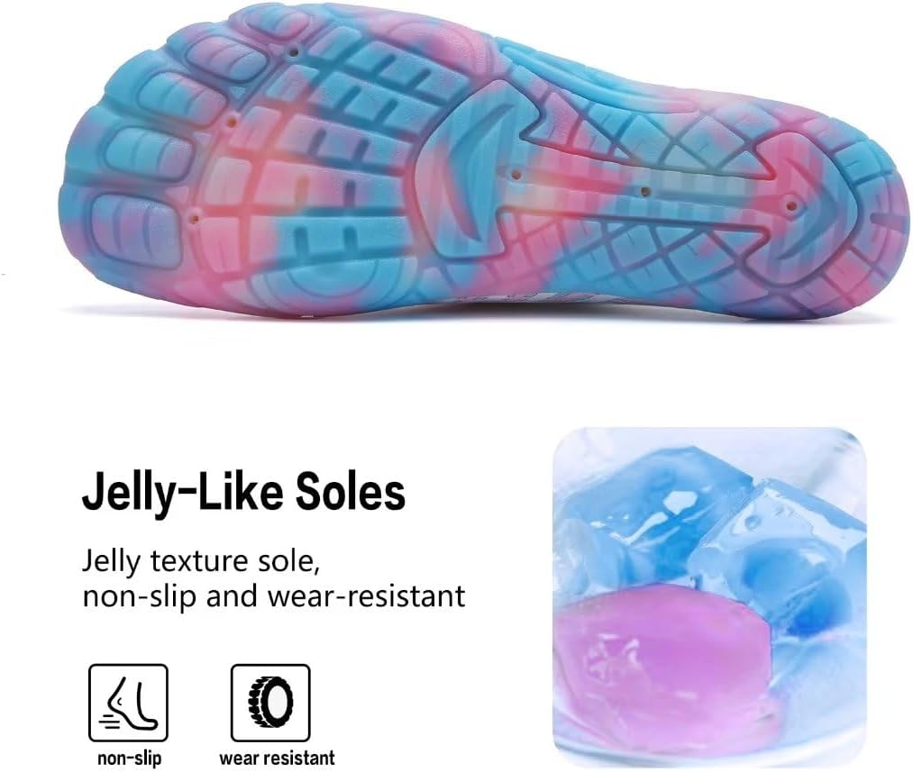 Water Shoes for Men Barefoot Quick-Dry Aqua Sock Outdoor Athletic Sport Shoes for Kayaking, Boating, Hiking, Surfing, Walking - Image 4