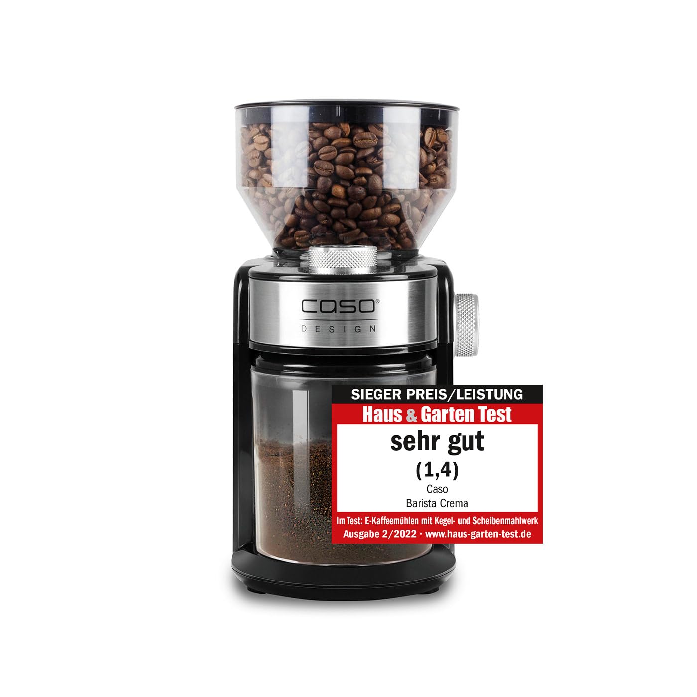 CASO Barista Crema – Elektrische Kaffeemühle