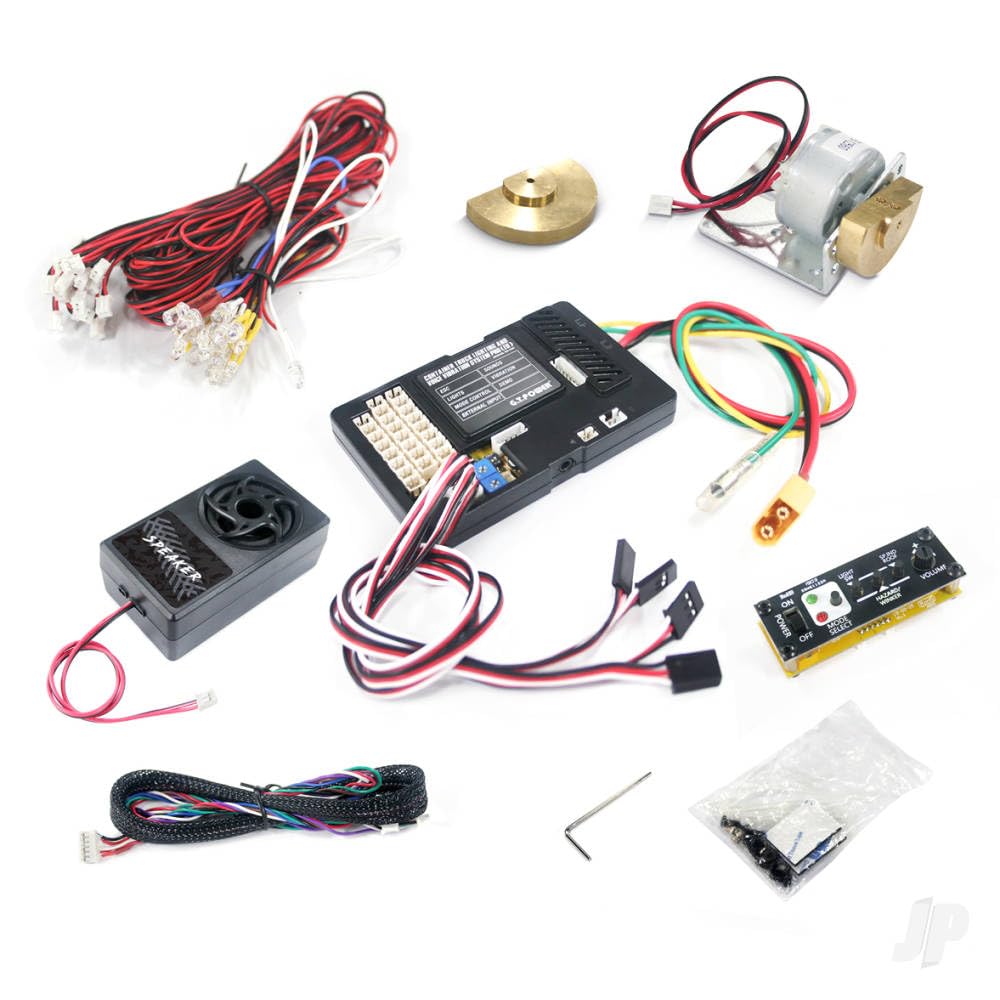 RC Container Truck Light & Sound System w/ Vibration & ESC