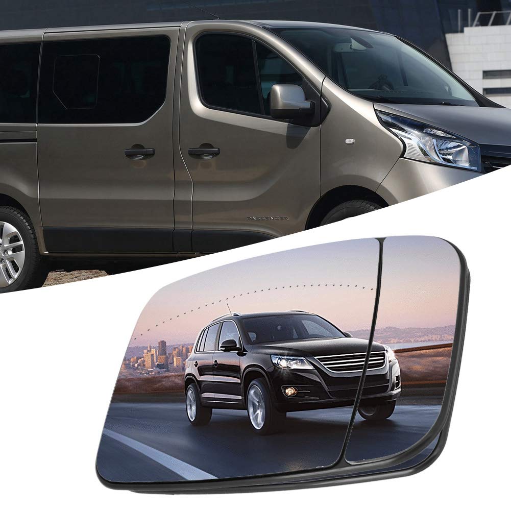 Rétroviseur Latéral Droit Chauffant Renault Trafic | Verre Chauffant Électrique | Référence 95517329