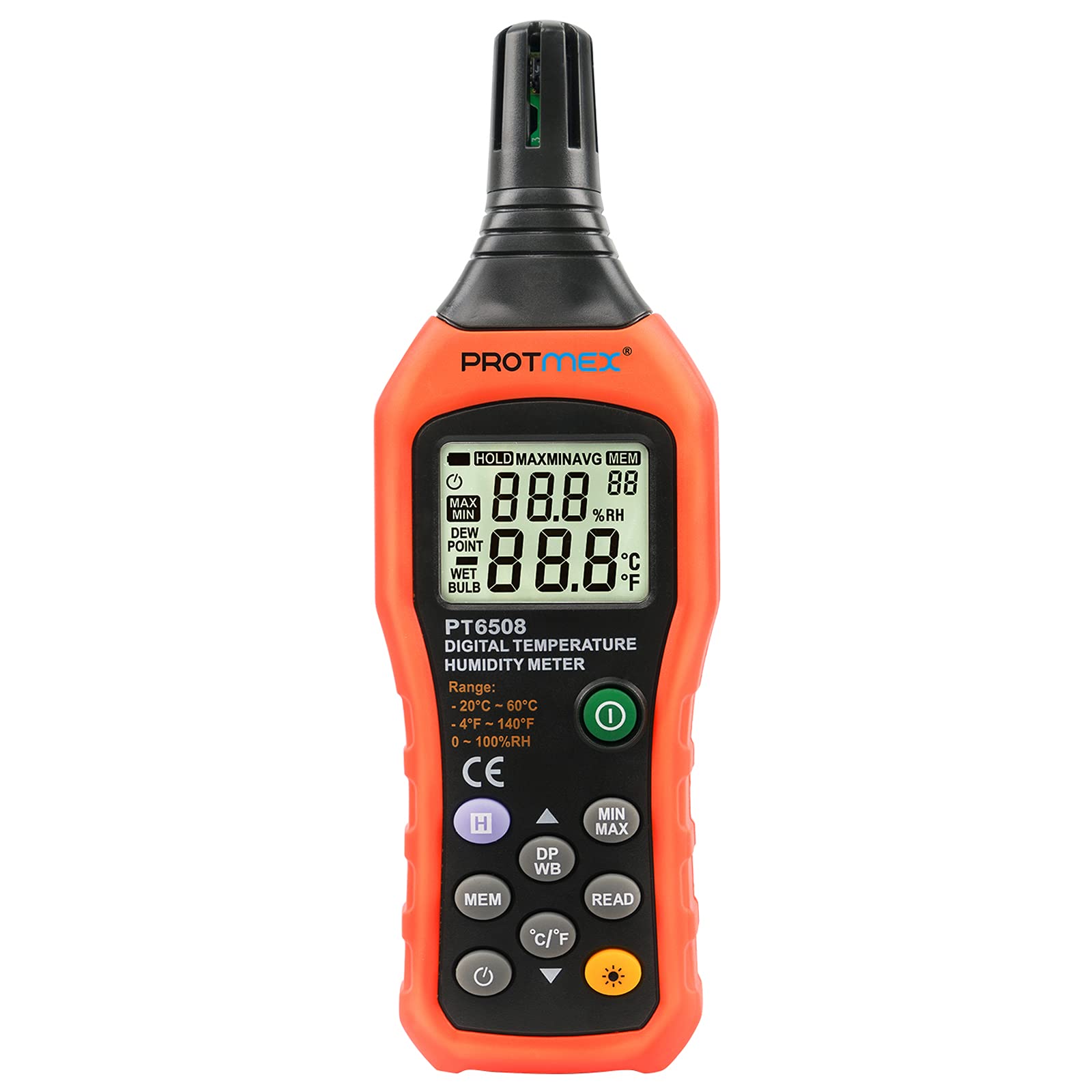Protmex Digital Temperature Humidity Meter, Thermometer Hygrometer with