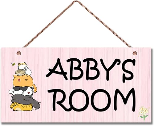 Miniatura 20 de Letreros personalizados con nombre personalizado para habitación de niños, decoración de pared para dormitorio de niñas, habitación de niños