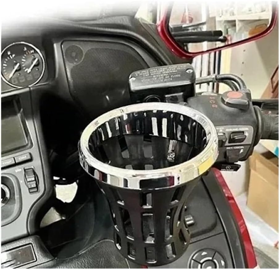 カップホルダー ハーレーオートバイハンドルバーユニバーサルカップホルダーケトルと飲料ホルダーオートバイアクセサリー(Color-C)