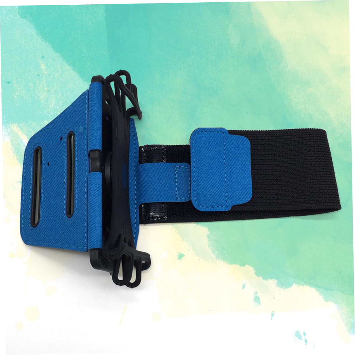UPKOCH 2 Pezzi 180 Sport Fascia Da Braccio Supporto Per Cellulare Con Porta Di Ricarica E Fori Per Cuffie