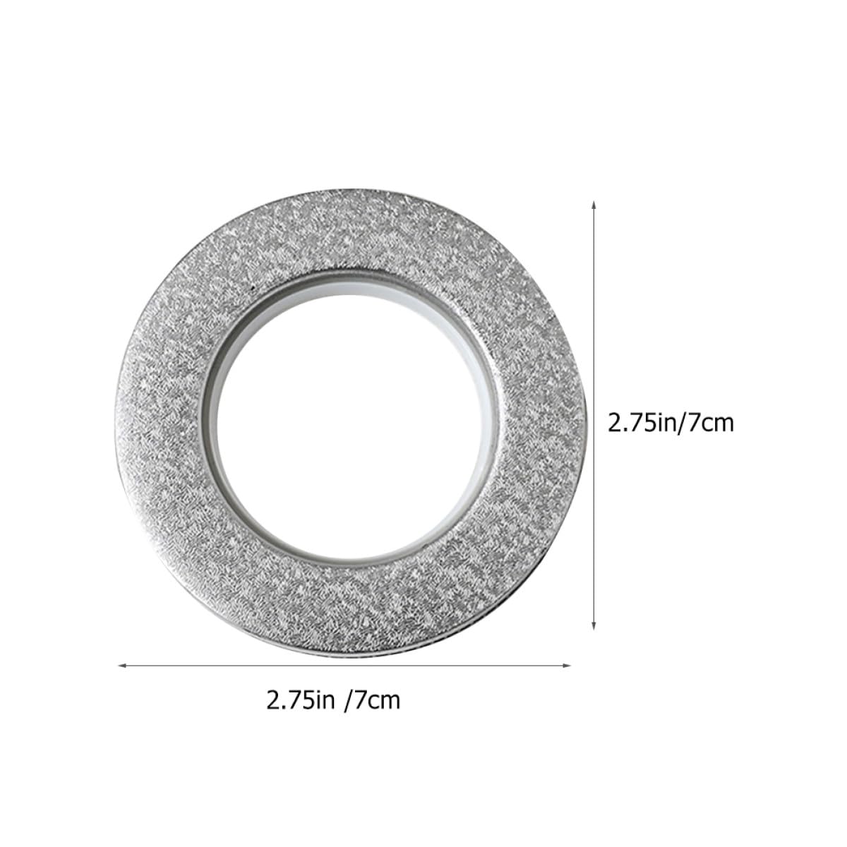 LIFKOME 20pièces Anneaux Œillets pour Rideaux De Design Élégant Et Flexible Compatible avec Styles De Décoration Intérieure Faciles à Installer Utiliser