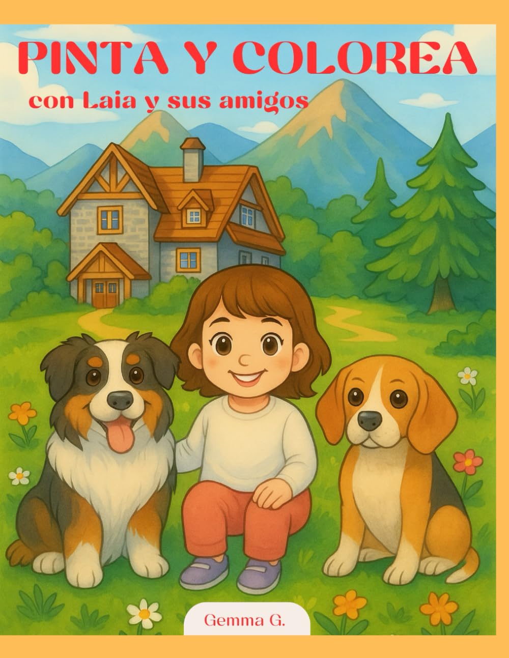 Pinta y colorea con Laia y sus amigos