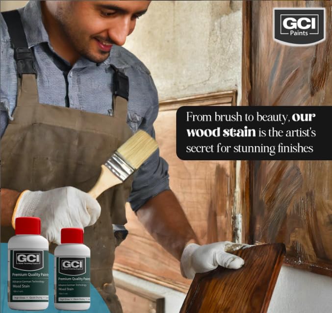 GCI Store GCI Premium Wood Stains 1 Litre - Fast Dry - Image 5
