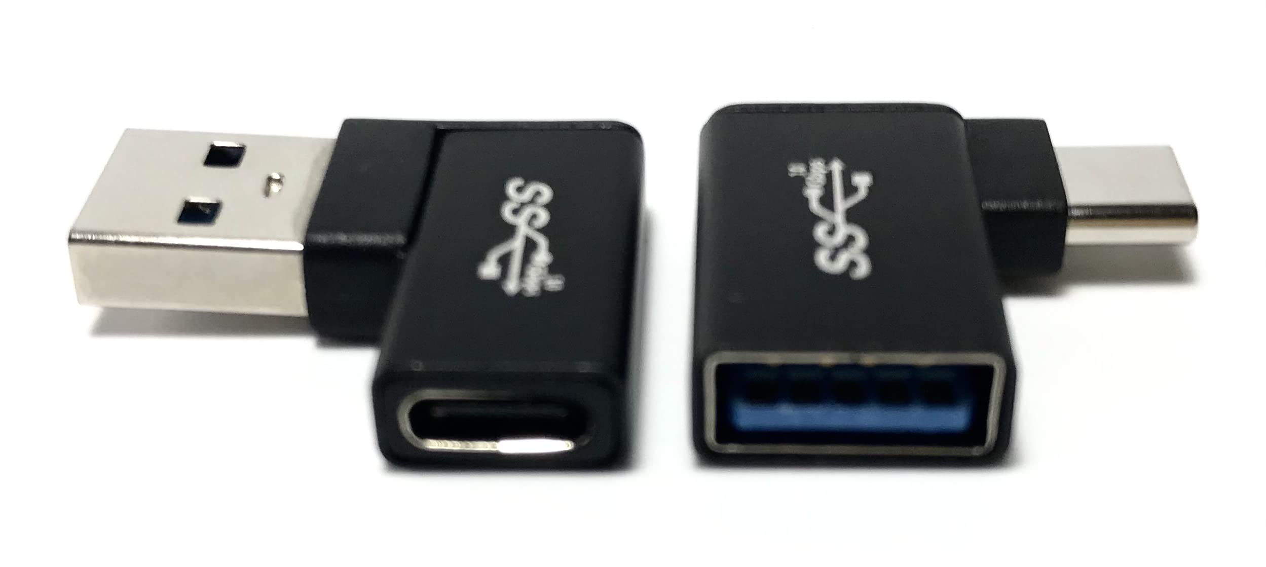 Amazon.co.jp: Access 【 L型 10Gbps 2個セット 】 USB-A メス