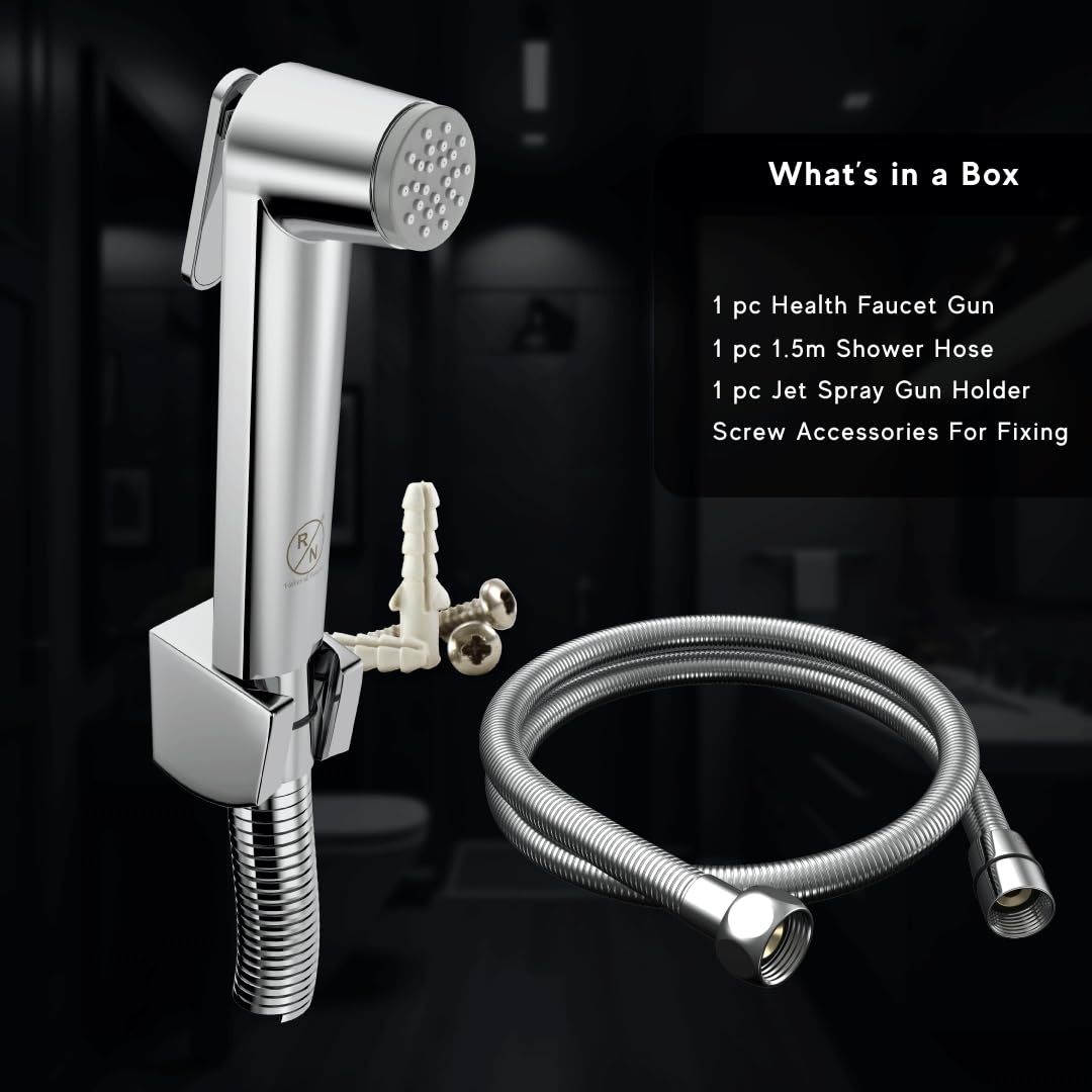 RN Health Faucet Set (With 1.5Mtr. Tube) (Box Packing)