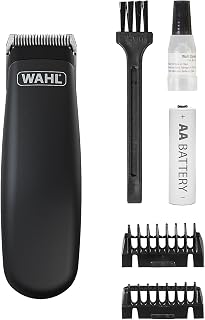 Wahl Pocket Pro Cortapelos, cortapelos pequeño para Mascotas, cortapelos para Animales, Set peluquería para Mascotas, Kit peluquería para Perros, Recorta Las Zonas más pequeñas, sin Cable, a Pilas