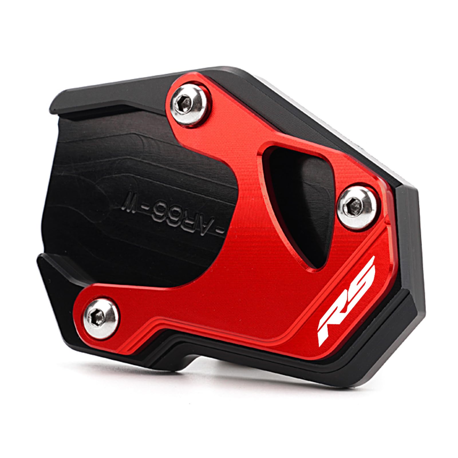 Compatibile con Aprilia RS660 RS457 RS 660 457 2020-2023 2024 2025 2026 Accessori per motocicletta Cavalletto laterale Piastra di estensione Supporto Piastra di supporto Alluminio (Rosso)