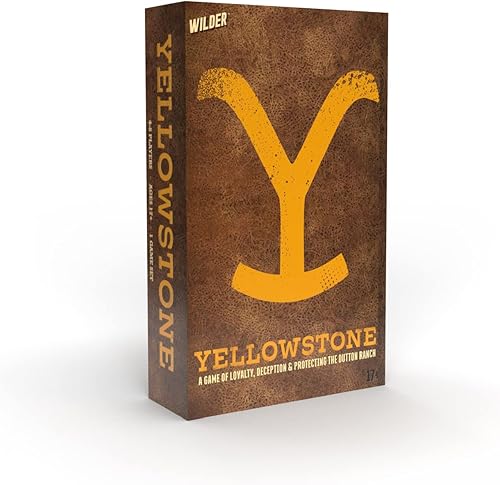 Yellowstone Juego de fiesta - Juego social de acusaciones, traición y diversión - Defiende el rancho Dutton y demuestra tu lealtad (17+)
