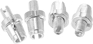 INOOMP 4 peças parafuso de alavanca de freio dobrável bicicleta dobrável bicicleta liga de bicicleta parafusos de freio de mão adaptador de mesa de ajuste de bicicleta parafuso alavanca de embreagem MTB fixação de freio de bicicleta fixador de freio de bicicleta