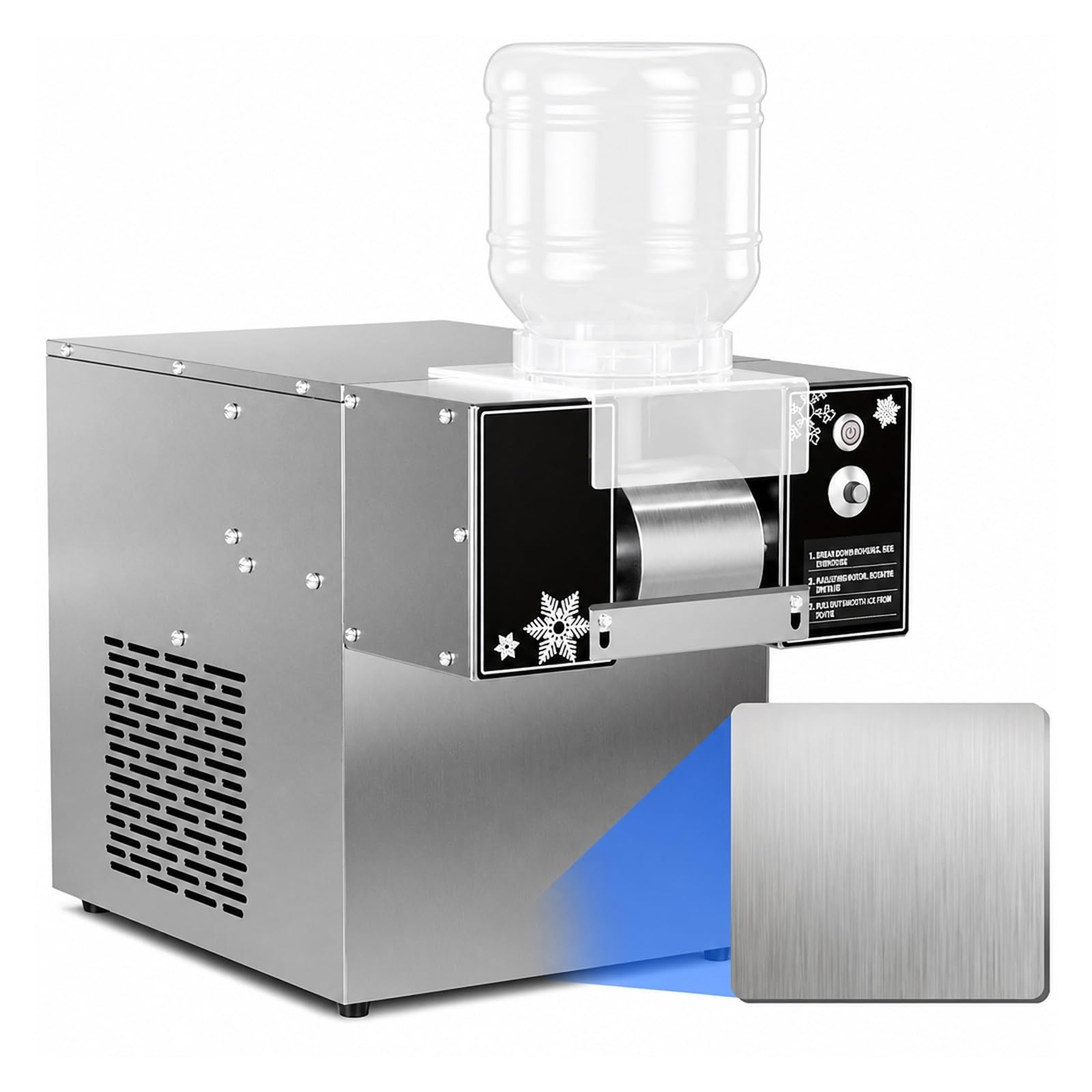 Macchina per il ghiaccio, Mini fiocco di neve Ice Maker rasoio fiocco di neve