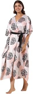 RANGE FOREVER Womens Satin Soft Printed Kaftan Price In India