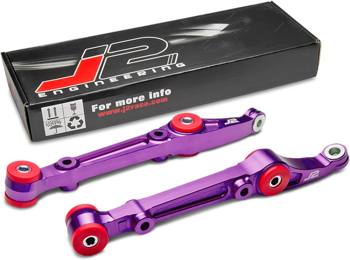 J2 Engineering J2-F-LCA-HC88-PP Purple Aluminum Anodized Suspension Front Lower Control Arm