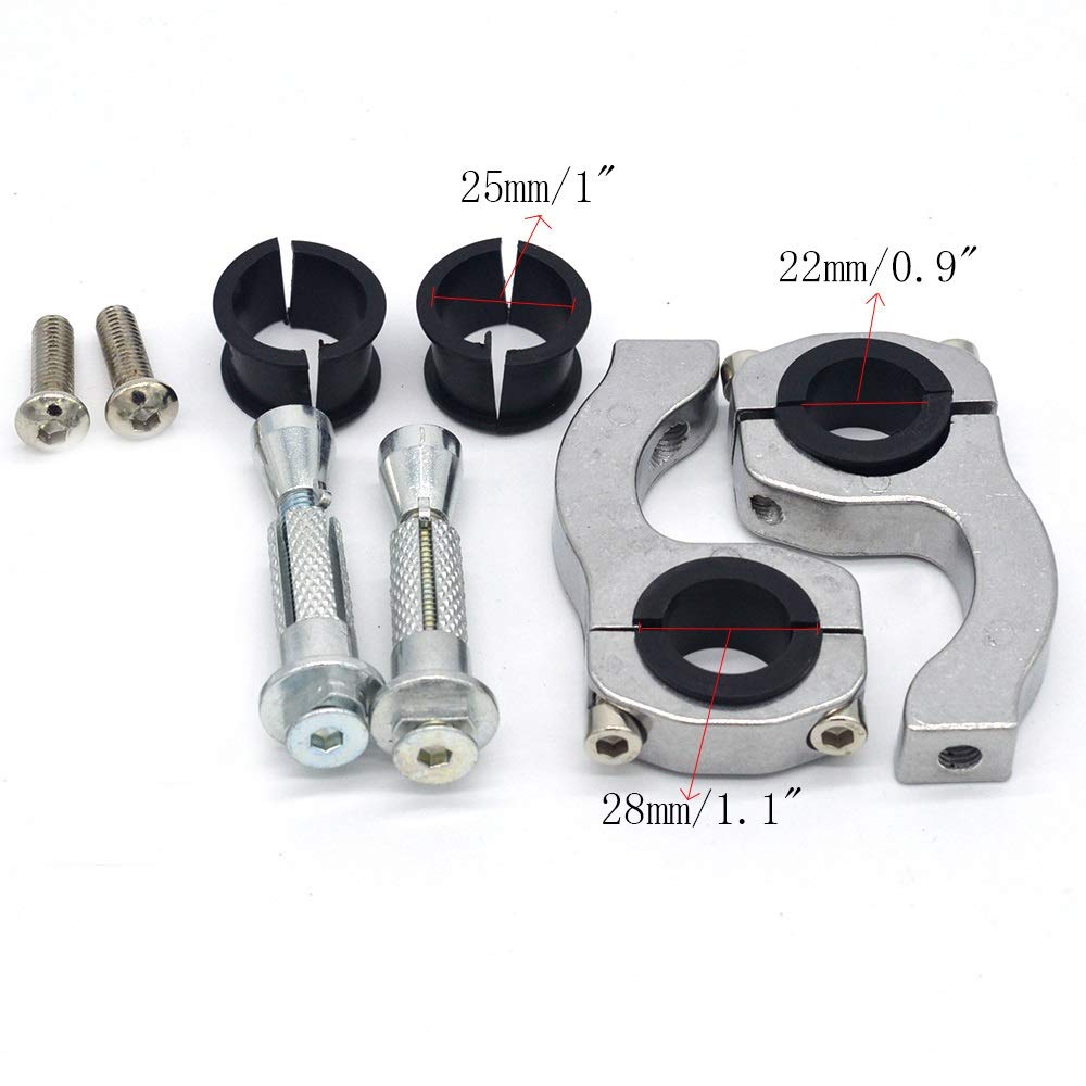 Protege Main Protège-Mains de Moto Guidon Main Brosse gardes Motocross Dirt Pit Bike Hors Route pour CRF YZF KXF