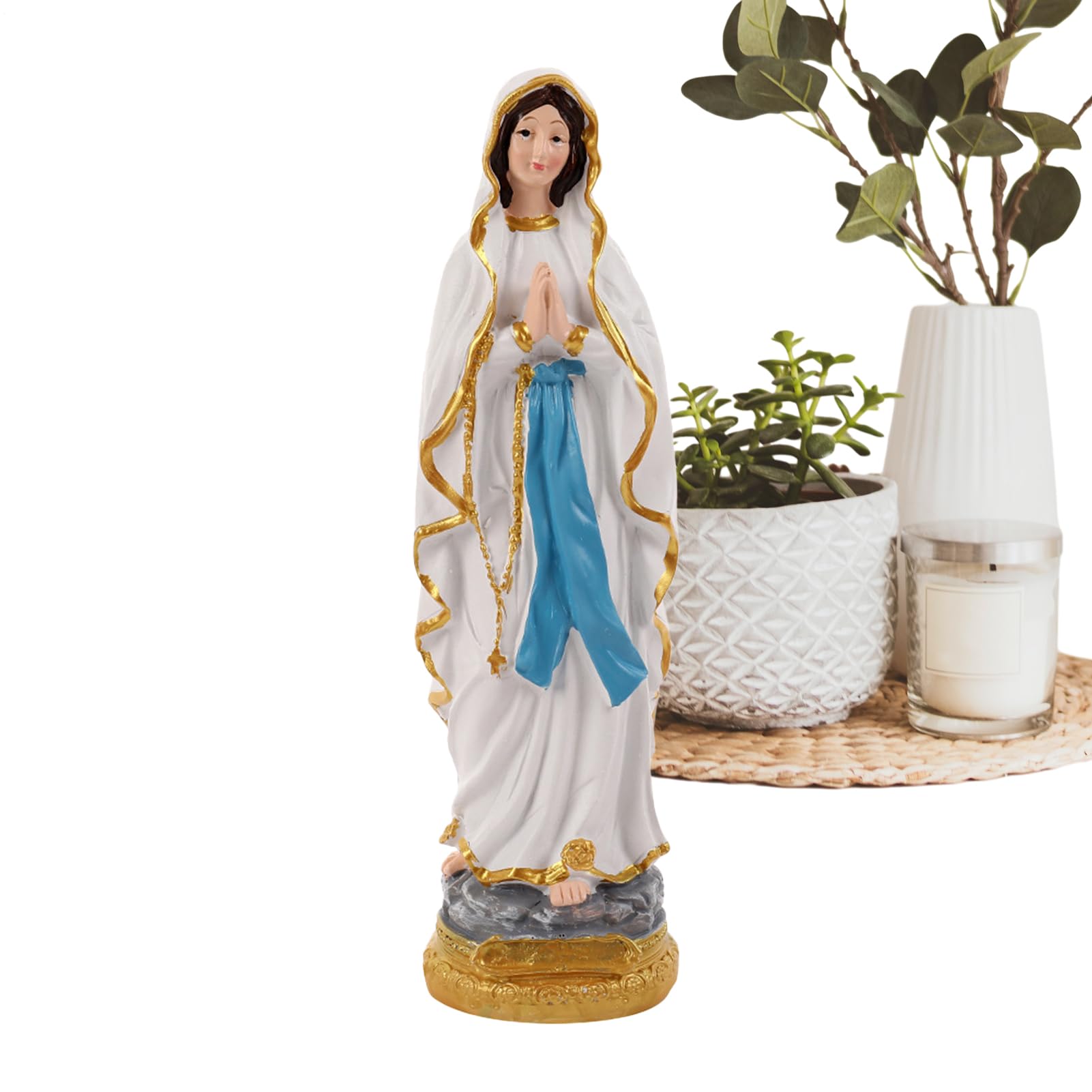 Sculpture catholique en résine de haute qualité pour l'ornement intérieur