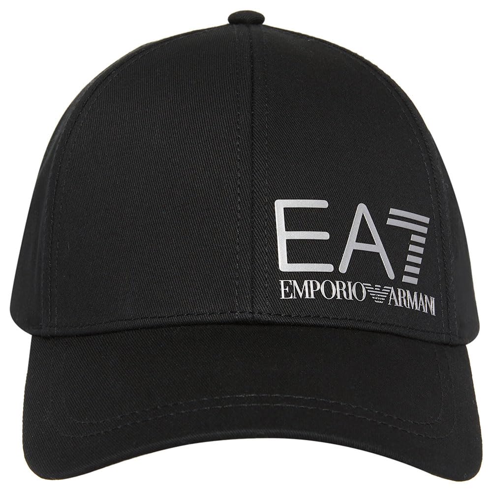 Cappello unisex Emporio Armani EA7 baseball hat black/ silver C25EA01 7X000005 AF11989 M