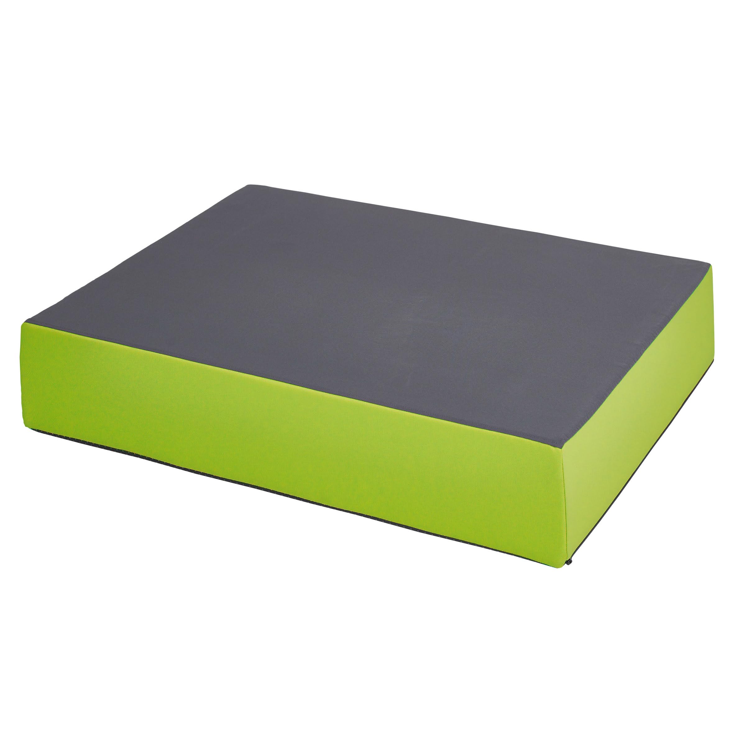 Hüpfpolster 99 x 75 x 18 cm – grün | Hüpfmatratze für Kinder 3 Jahre bis 40 kg
