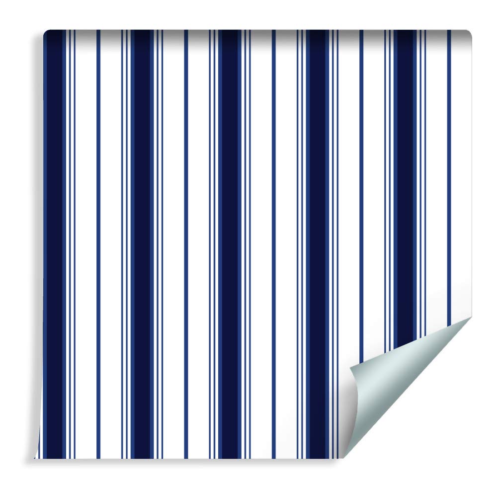 Muralo Papier Peint Rayures Verticales Colorées - 10m x 53 cm