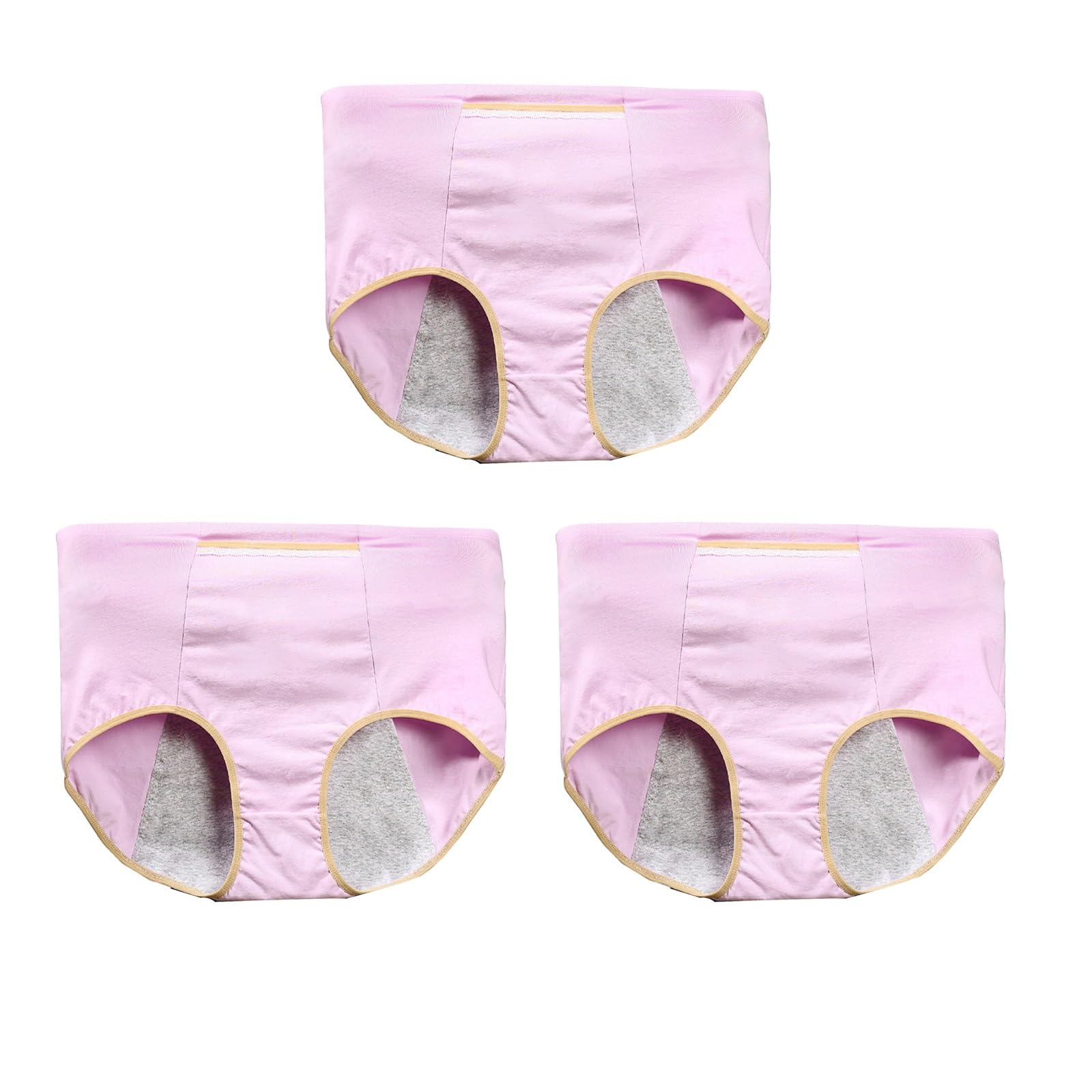 Paquete de 2/3 con Bolsillo Calzoncillos Señoras Tallas Grandes Ropa Interior Cobertura Total Bragas Anti Carteristas Viaje Braguitas