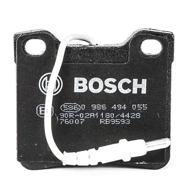 Plaquettes De Frein Avant Bosch BP736 - Sans Cuivre, Faible Bruit - Certifié ECE-R90 - Pour Voiture (jeu De 4)